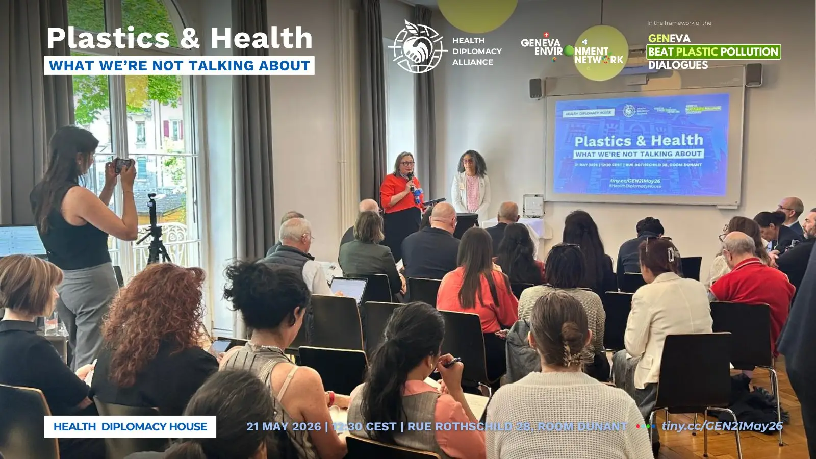 Plastics & Health: What We’re Not Talking About | Health Diplomacy House